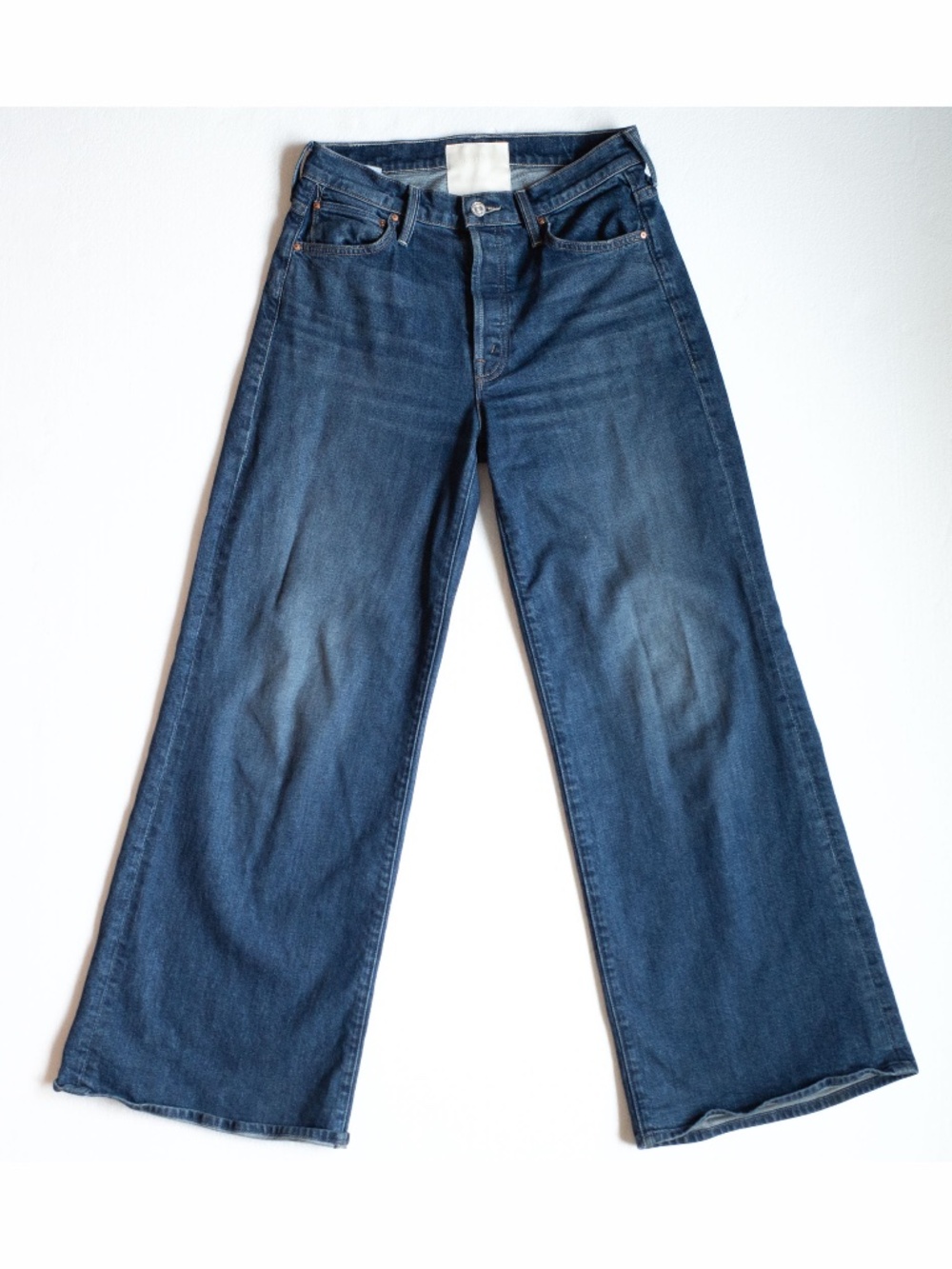 MOTHER Lil Ditcher Roller Sneak Jeans in Cannonball SIZE 26